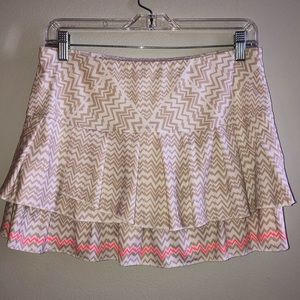 Lucky in Love Tennis 🎾 Skirt M 13”